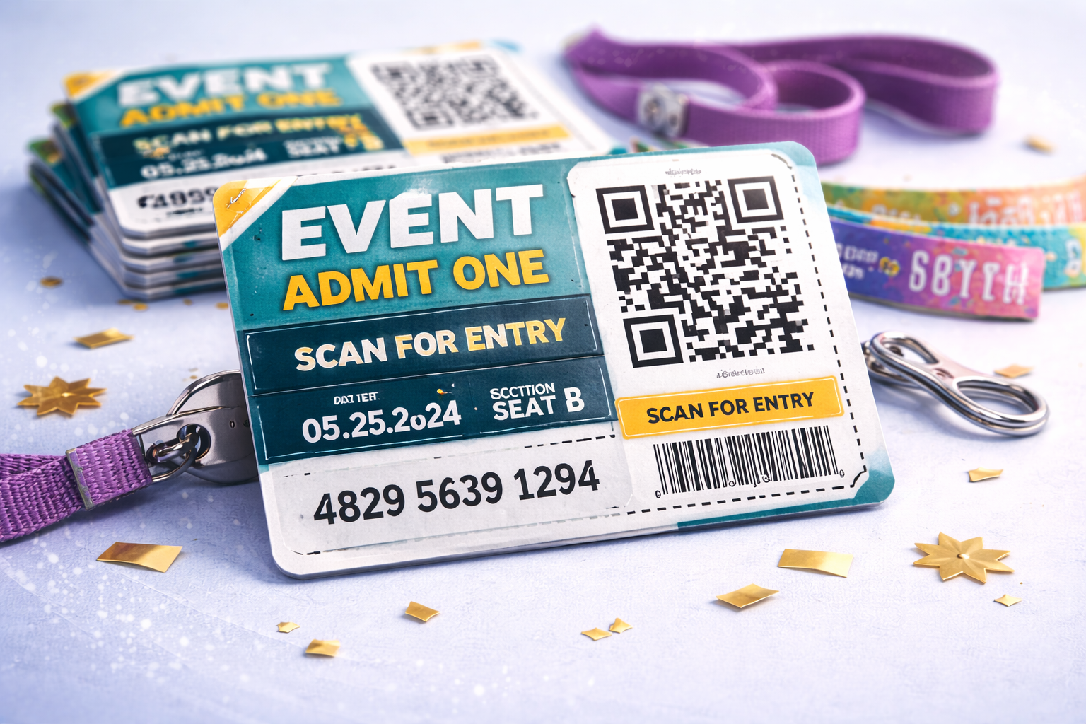 Bulk variable QR code printing